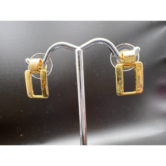 Gold Knocker Earrings - Picture 1 of 4